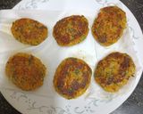 A picture of step 8 of Corn Methi Capsicum Kebab.