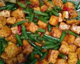Foto langkah ke 3 dari resep Oseng kacang panjang tempe.