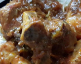 Foto del paso 3 de la receta: Panceta de cerdo en salsa con repollo(col)