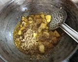 A picture of step 4 of Gunde kairi k sabzi.