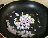 A picture of step 1 of Palak paneer pulao.