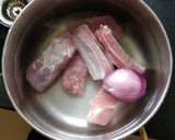 Hình bước làm 1 của món Hủ tiếu Nam vang