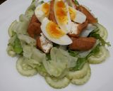 Foto langkah ke 3 dari resep Gado-gado Bumbu Praktis.