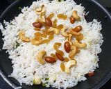 A picture of step 7 of Navratna Pulao.