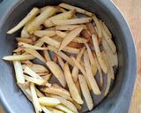 A picture of step 3 of Baked french fries.