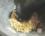 A picture of step 3 of Don't Let Them Roll Away! Rolly Taro in Sesame and Miso Sauce.