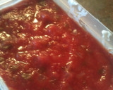 A picture of step 4 of Layered Tostito Dip.