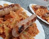 Foto del paso 4 de la receta Farfalle 🍝de Colores con Pisto de Calabacín 🥒