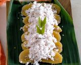 Foto langkah ke 3 dari resep Pisang Caramel tabur Kelapa.