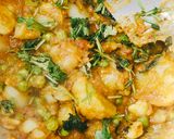 चटपटे पोटैटो मटर इमली वाले (chatpate potato matar imli wale recipe in Hindi) रेसिपी चरण 3 फोटो