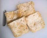 A picture of step 2 of Natto-filled Crispy Fried Aburaage Pouches.