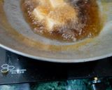 A picture of step 3 of Dry Chilli paneer.
