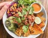 VEGAN RECIPES: Pulled Jackfruit Buddha Bowl recipe step 1 photo