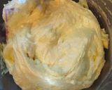 A picture of step 10 of Peach Bavarois Charlotte Cake.