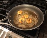 A picture of step 1 of Chili Lemon Shrimp with Lobster Ravioli.