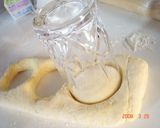 A picture of step 5 of Heavy Cream Scones.