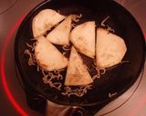 A picture of step 3 of For Bentos - Sautéed Turnips and Crunchy Tiny Fish (Jako).