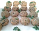A picture of step 2 of My Aussie Rissoles.