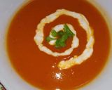 A picture of step 6 of Creamy tomato carrot soup🍵🍵🍜🍜.