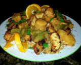 A picture of step 10 of Mike's Tropical Chicken & Rice.