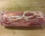 A picture of step 6 of Pork Roll Steaks with Thinly Sliced Pork.