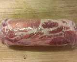 A picture of step 6 of Pork Roll Steaks with Thinly Sliced Pork.