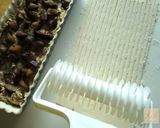 A picture of step 7 of Creme de Marron Pie with Chestnuts Simmered in Inner Skins and Cream Cheese.