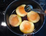 A picture of step 4 of Peach Compote.