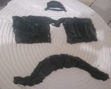 A picture of step 12 of Father's day cream cake.