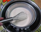 A picture of step 5 of Roasted Green Tea Pudding.