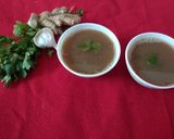 A picture of step 8 of Black gram soup.