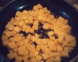 A picture of step 1 of Oven omelette with potatoes,cheese,ham and salami!.