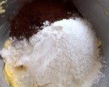 A picture of step 5 of Easy Cocoa Butter Cookies.