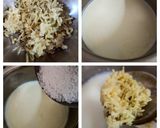 A picture of step 1 of Sweet potatoes kheer.