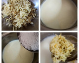 A picture of step 1 of Sweet potatoes kheer.
