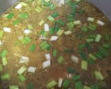 A picture of step 6 of Soupy chicken noodle.
