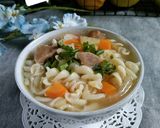 Foto langkah ke 4 dari resep Sup bakso makaroni.