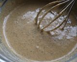 A picture of step 7 of Moist and Airy Black Tea Chiffon Cake.