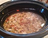 A picture of step 2 of BACON n BEANS Soup (crockpot).