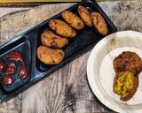 A picture of step 7 of Poha cutlets from leftover batata poha.