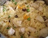 A picture of step 6 of Vickys Chicken & Apricot Pilaf, GF DF EF SF NF.