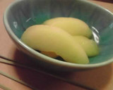 A picture of step 7 of Simple Fall Colored Wine Simmered Apples.