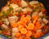 Foto del paso 4 de la receta: Estofado de cerdo al ron con verduras + receta aprovechamiento