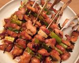 A picture of step 8 of Yakitori 焼き鳥 Negima.