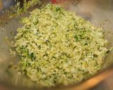 A picture of step 1 of Gremolata Squash Casserole.