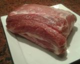 Foto del paso 1 de la receta: Carré laqueado en olla a presión 