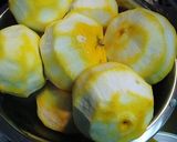 A picture of step 3 of Easy Shiny Yuzu Citrus Jam.