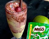 Foto langkah ke 4 dari resep Es Kocok Pokat Milo.
