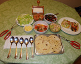 Foto del paso 5 de la receta: Taco bar con rellenos variados: porotos negros, camarones, albacora