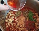 A picture of step 3 of My Italian inspired Sausage Pasta Soup.